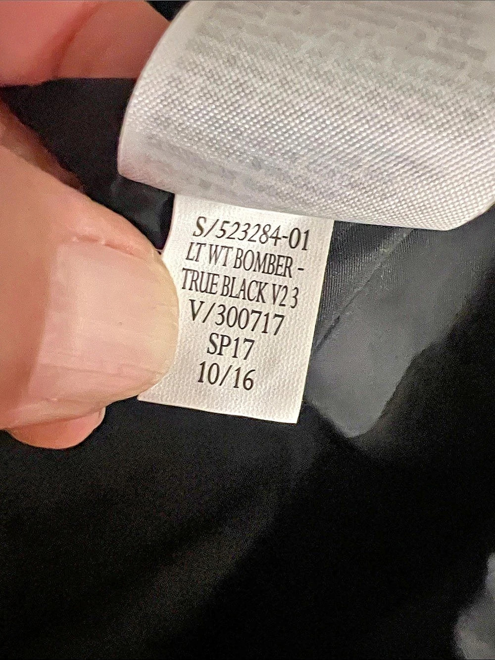Gap LT WT BOMBER Jacket Black XXL - Picture 2 of 10